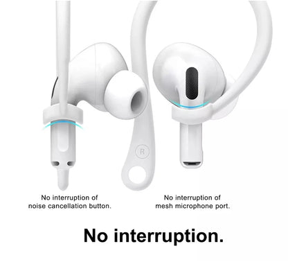 Soft Silicone Anti Lost Hook Earphones for Apple Airpods 1 2 3 Air Pods Pro Bluetooth Wireless Headphone Earbuds Ear Tips Strap