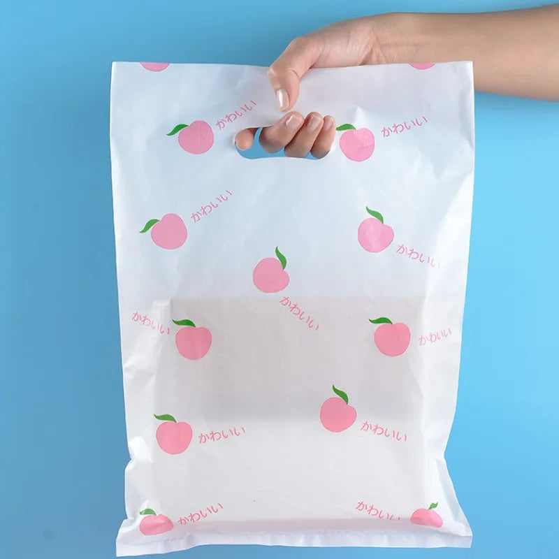 25pcs/lot Small Plastic Bag for Jewelry/Earrings/Scarf/Socks Little Daisy Wedding Gift Bags Mini Packaging Bags for Business