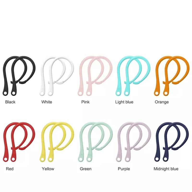 Soft Silicone Anti Lost Hook Earphones for Apple Airpods 1 2 3 Air Pods Pro Bluetooth Wireless Headphone Earbuds Ear Tips Strap