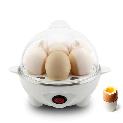 Egg Cooker 220V EU Plug Hard Boiled Multifunction Steaming Egg Reusable High Temperature Steamer Anti Slip Base Egg Boiler